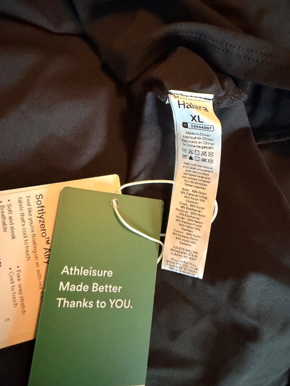 Halara XL Black Sleeveless Athleisure XL Dress NWT tennis dress - Picture 3 of 7